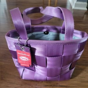 Harvey's Seatbelt Handbag Purple
